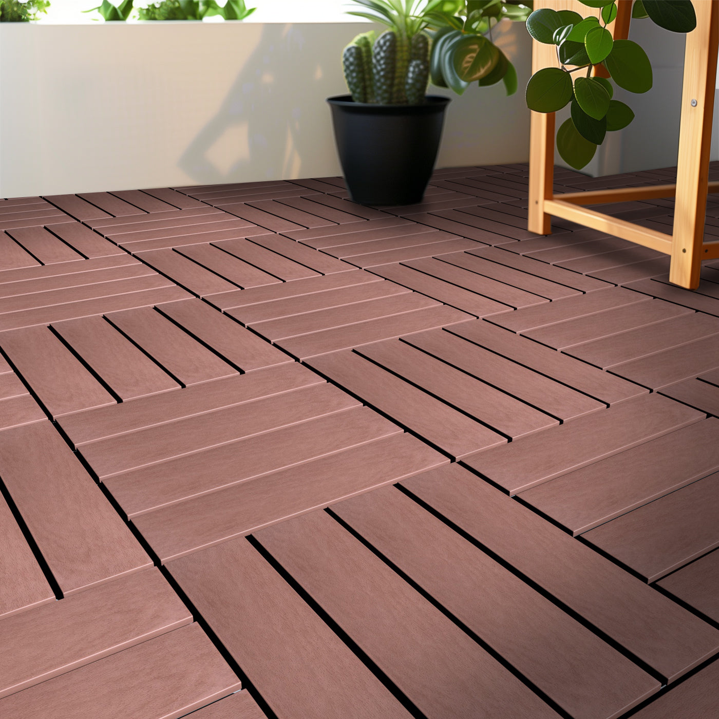 Spurtar Wood-like plastic Decking/Floor deck