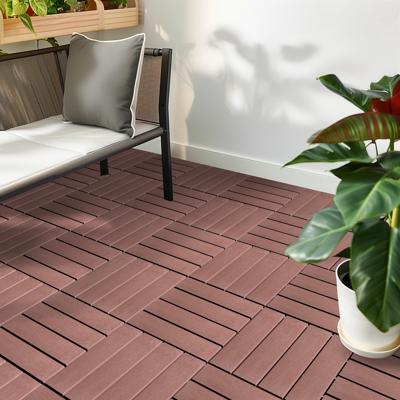 Spurtar Wood-like plastic Decking/Floor deck