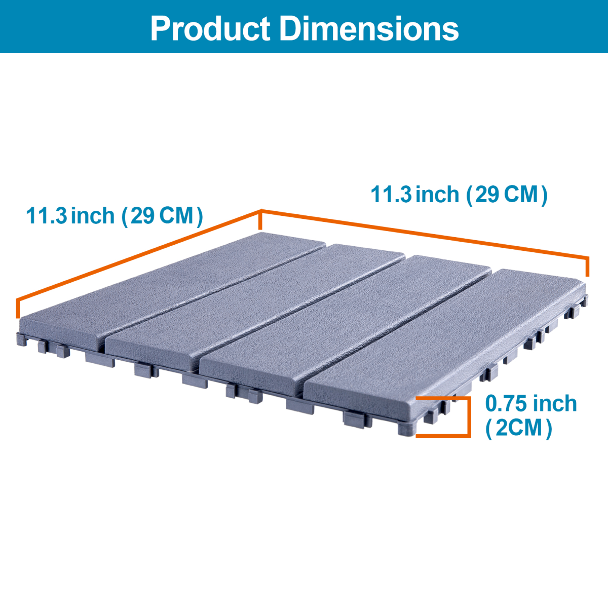 Spurtar Wood-like plastic Decking/Floor deck